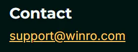 Winro — seo-text:support
